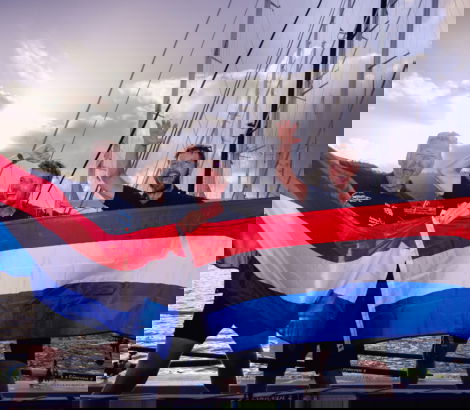 Roeien met een boodschap!